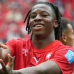 Manzambi wanted to stop the goal. Now he is scoring goals for Switzerland in the World Cup.

